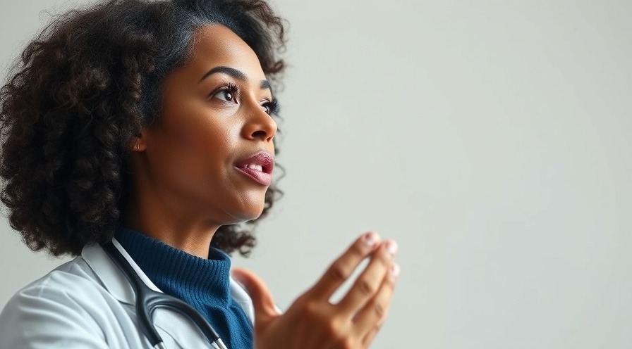 doctor emphasizing the role of microbiome and reproduction in fertility nutrition.