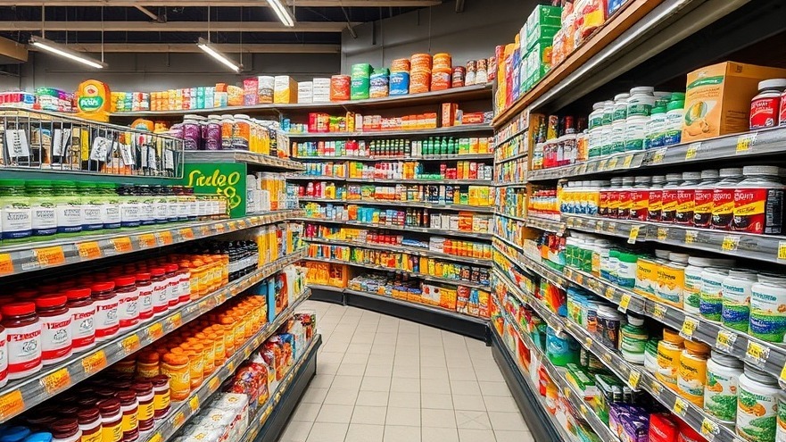 Health Food Store Aisle