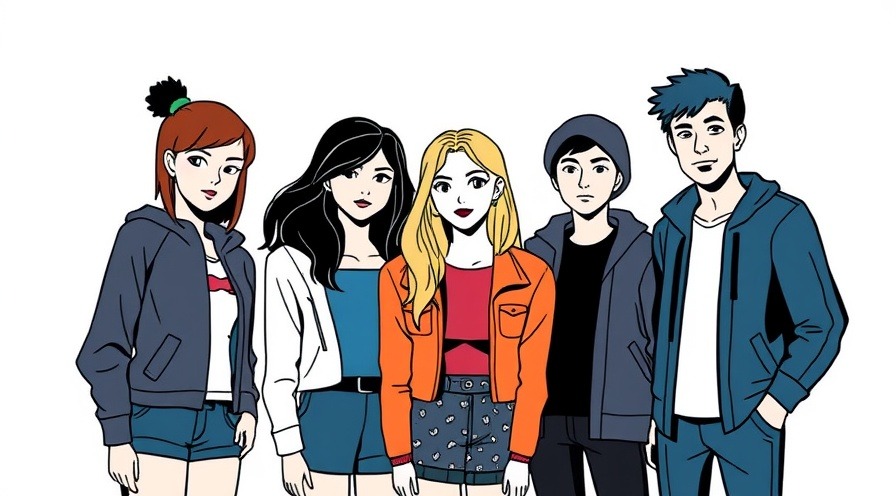 Meet the Port Squad: TCP/IP teen drama with 3 females and 2 males.