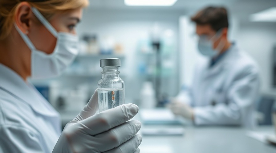 N-acetylcarnosine drops for cataracts treatment in a clinical lab, emphasizing eye health.