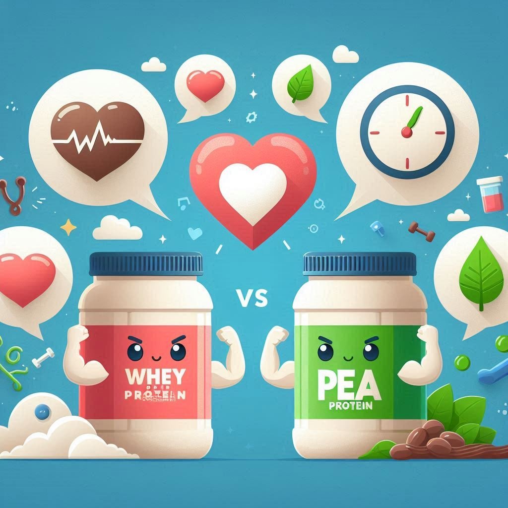 Whey Protein vs Pea Protein