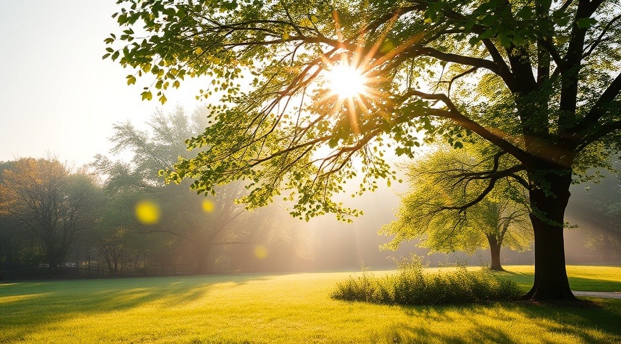 Tranquil landscape demonstrating the importance of healthy eye habits and natural vision care.