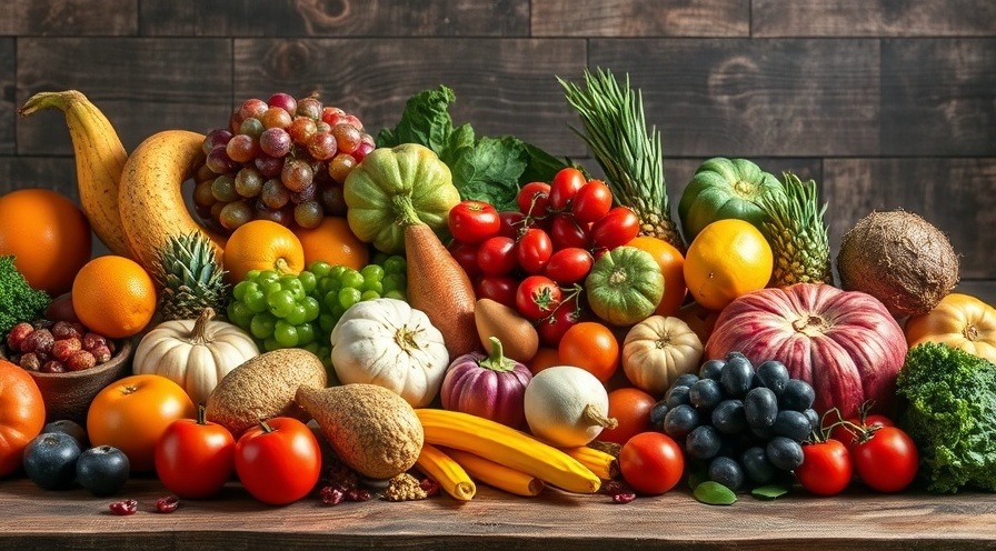 Vibrant fruits and vegetables showcasing the benefits of dietary fiber for gut health.