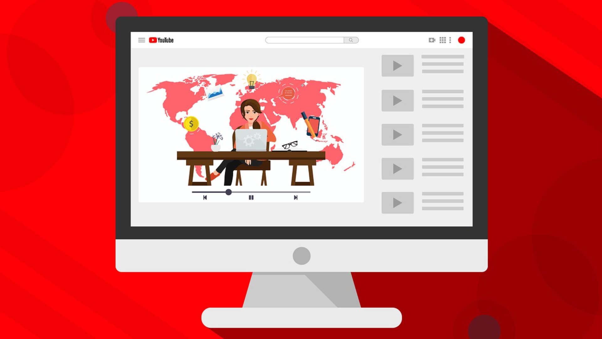 Tutorial content on computer screen