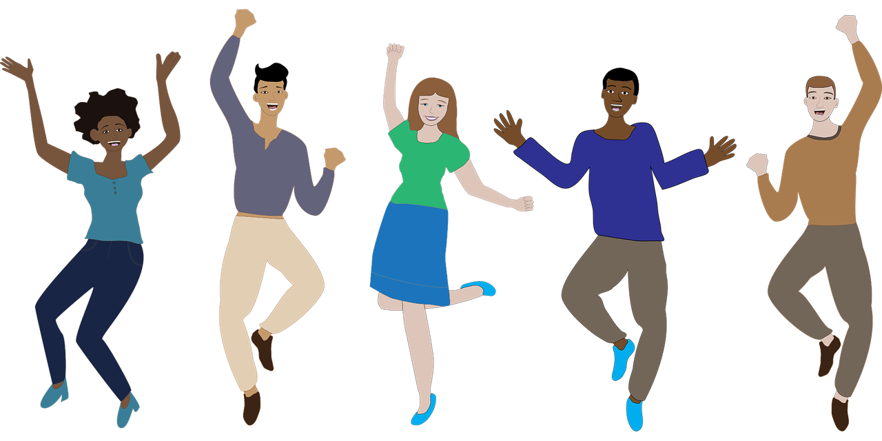 excited people icon