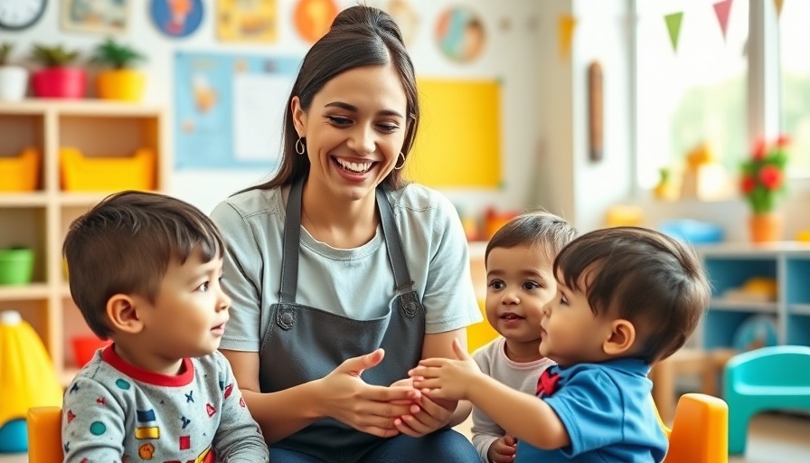 North Carolina child care task force at work in a daycare.