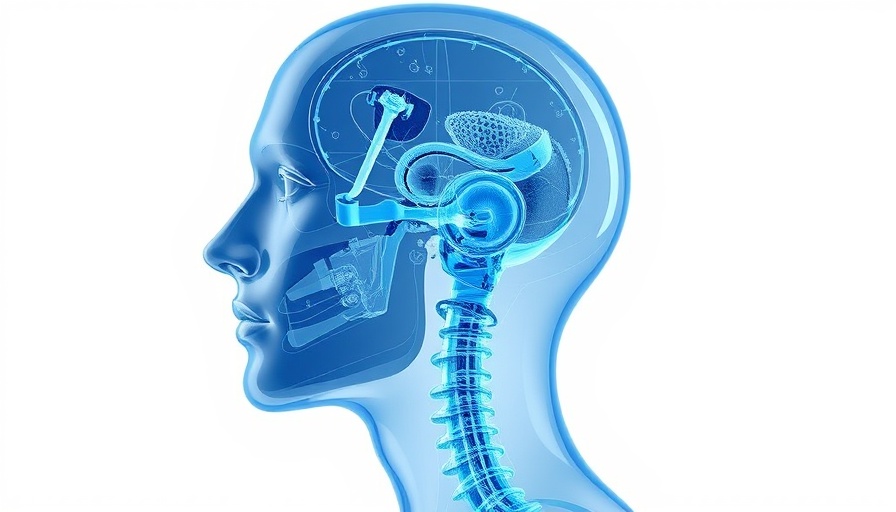 Transparent human head and neck with health screenings text for 40s.