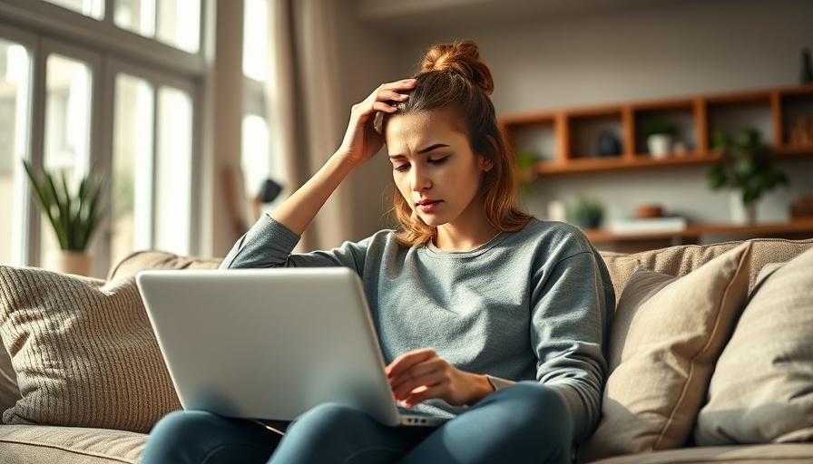 Stressed woman on couch identifying causes of fatigue, anxiety, and overwhelm.