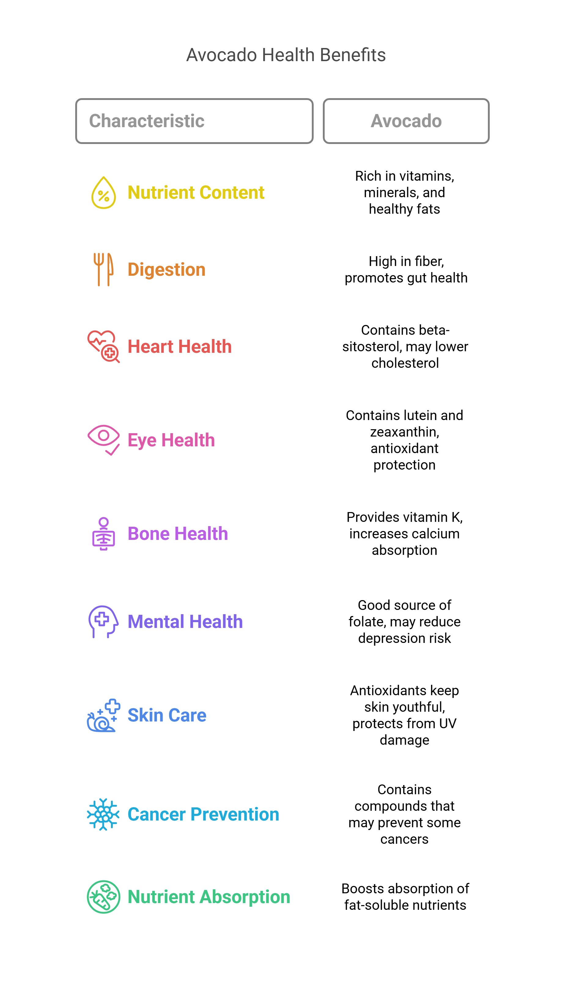 Avocado Health Benefits