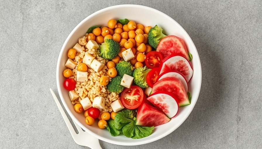 Healthy salad bowl for treating fatty liver disease with diet.
