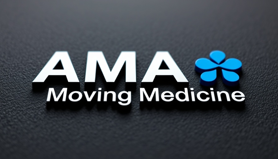 AMA Moving Medicine logo representing the Maternal Health Crisis in the U.S.