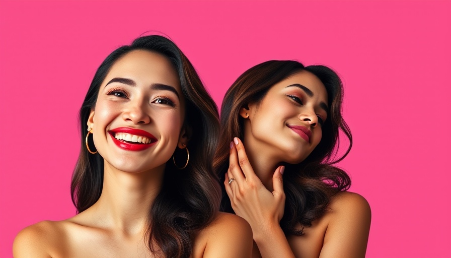 Natural Ways to Balance Thyroid: smiling woman and another gently touching neck.