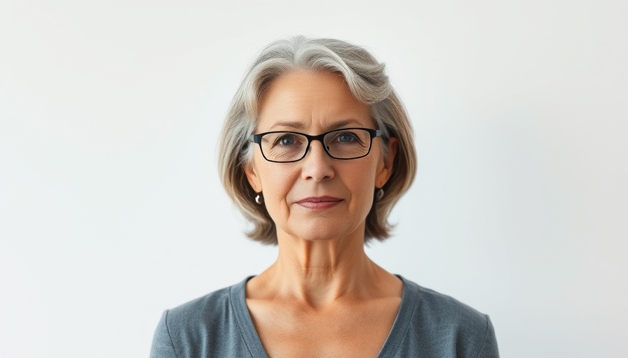 Building resilience through negative thoughts with a confident middle-aged woman.