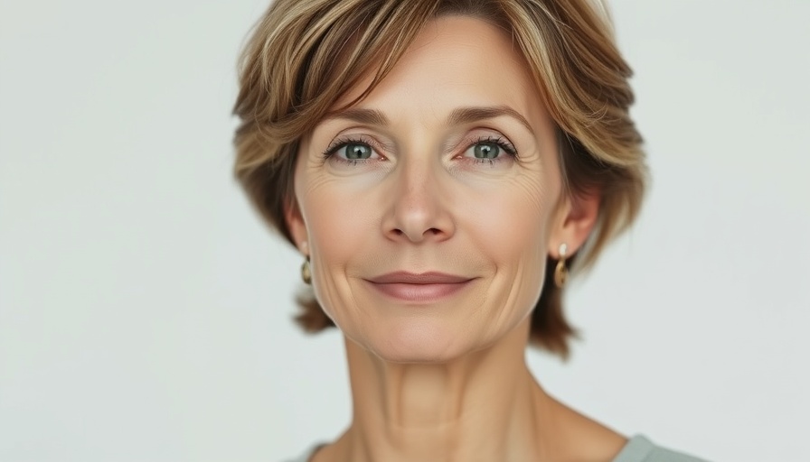 Confident woman addressing fear of failure, portrait photo.
