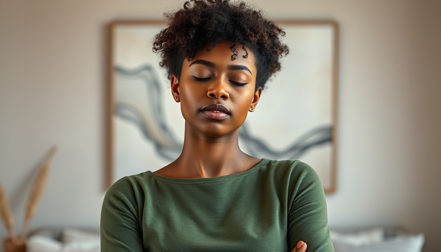 Confident woman reflecting on finding meaning after divorce, indoors.