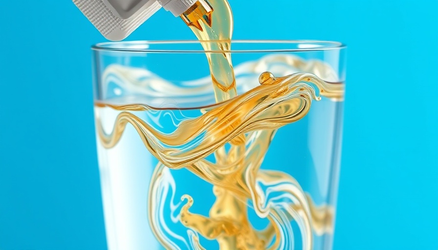 Effectiveness of Liquid I.V. sachet pouring into water.