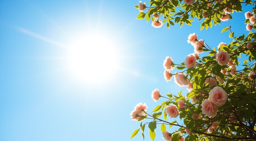 A bright summer day highlighting the health benefits of sunlight for cancer recovery and mitochondrial function.