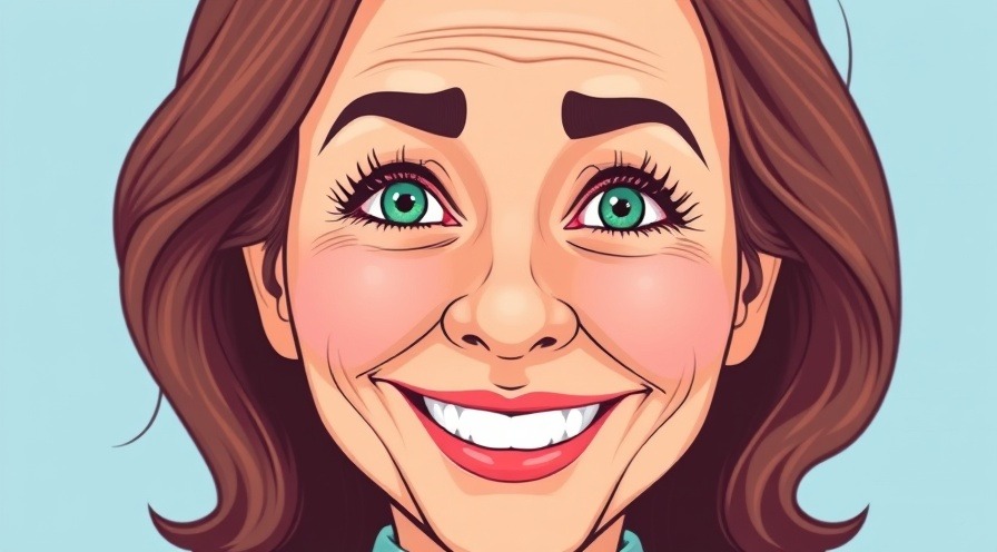 Cheerful woman, showing benefits of holistic medicine with under-eye bag treatment.