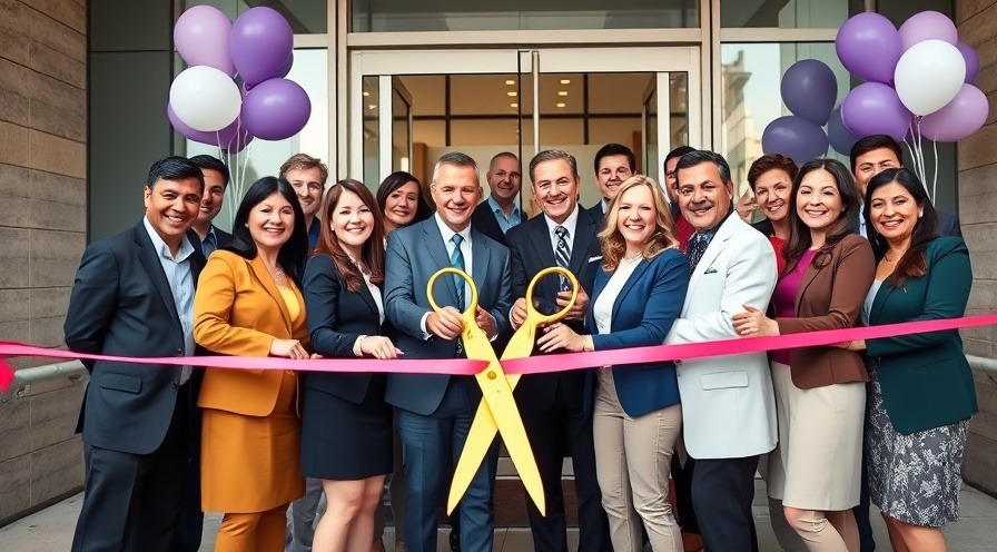 Diverse professionals celebrate ECU Health Acadia partnership for community mental health services.