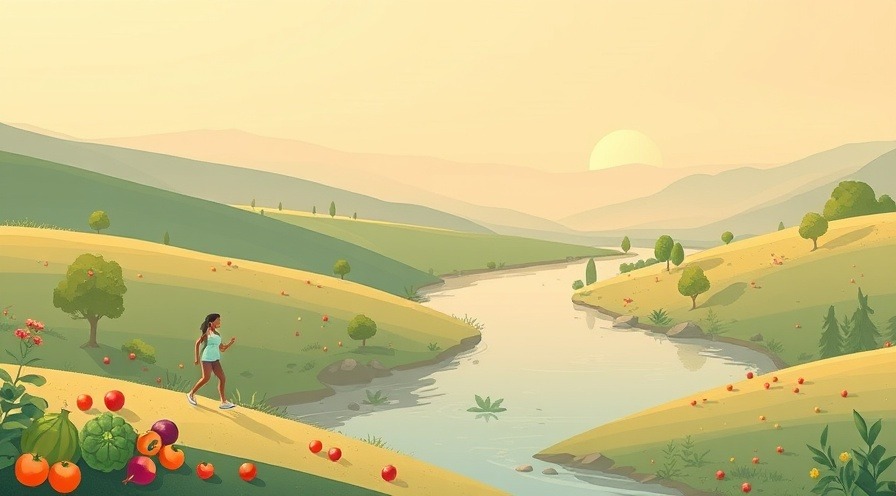 Serene landscape with soft pastel colors illustrating Simple Shifts That Actually Work for Weight Loss.