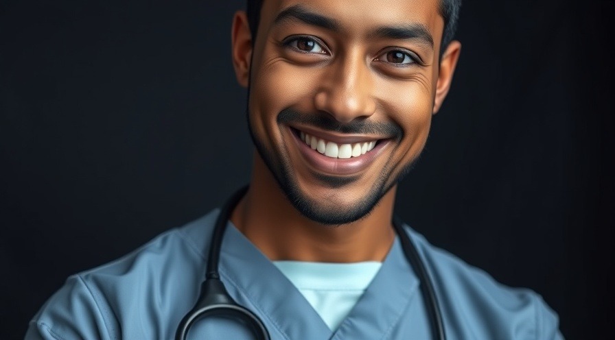 Professional in scrubs offers effective sleep solutions for insomnia remedies.