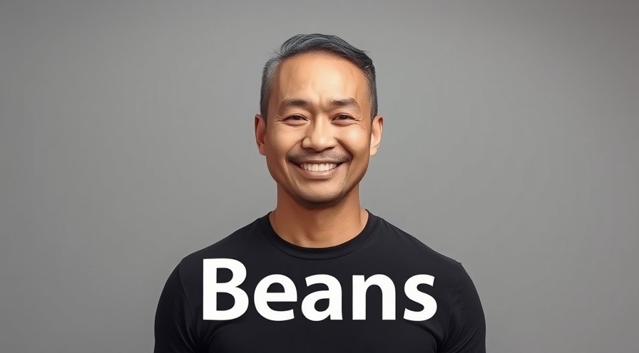 Middle-aged man smiling, showcasing the health benefits of beans for weight loss.