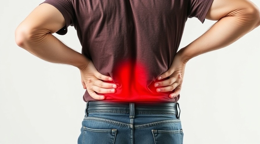 Middle-aged man demonstrating stretching exercises for low back pain relief.