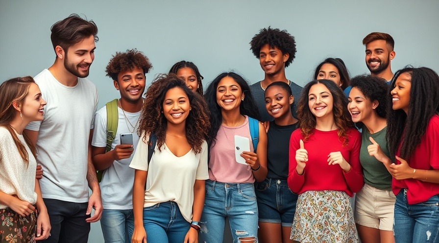 Diverse teenagers promoting teen weight loss strategies and balanced diets.
