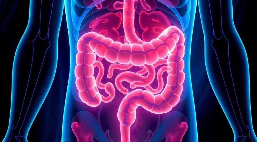 Healthy Gut in Neon Pink