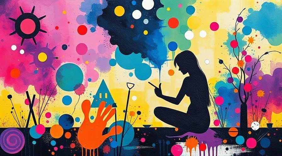 creative art helps us cope with physical health problems