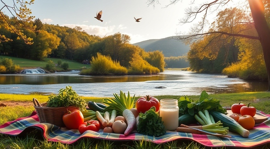 Relaxing picnic at Eno River Farm, showcasing outdoor fun in Hillsborough NC