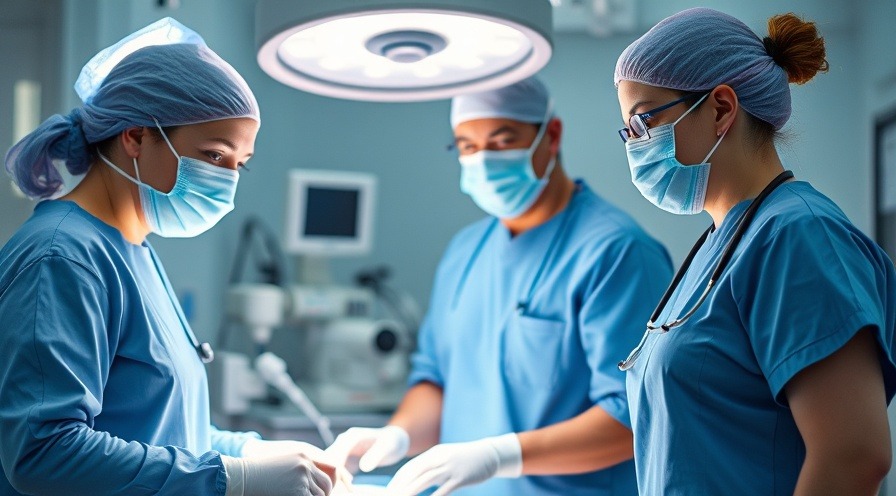 Professional team preparing for minimally invasive fertility treatments with focus on hysteroscopy.