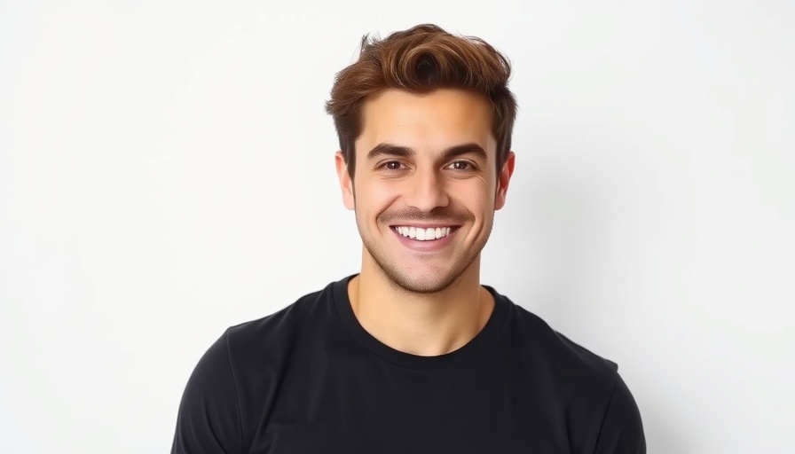 Smiling man in black shirt, portrait, Blogging in a Post-HCU World.