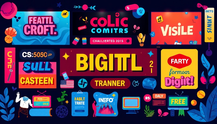 Colorful digital product banners showcasing creative ideas for extra income online.