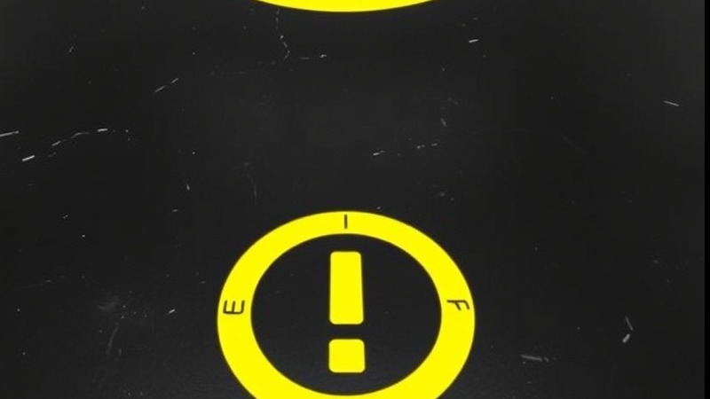 Black ESD epoxy floor featuring a yellow grounding symbol stencil.