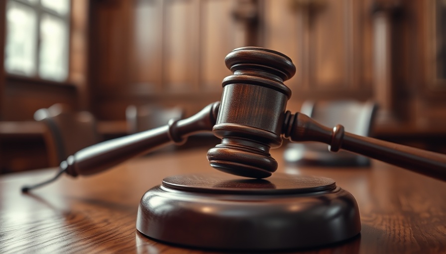 Gavel signifying justice in legal proceedings related to Connecticut Contractor Tax Evasion.