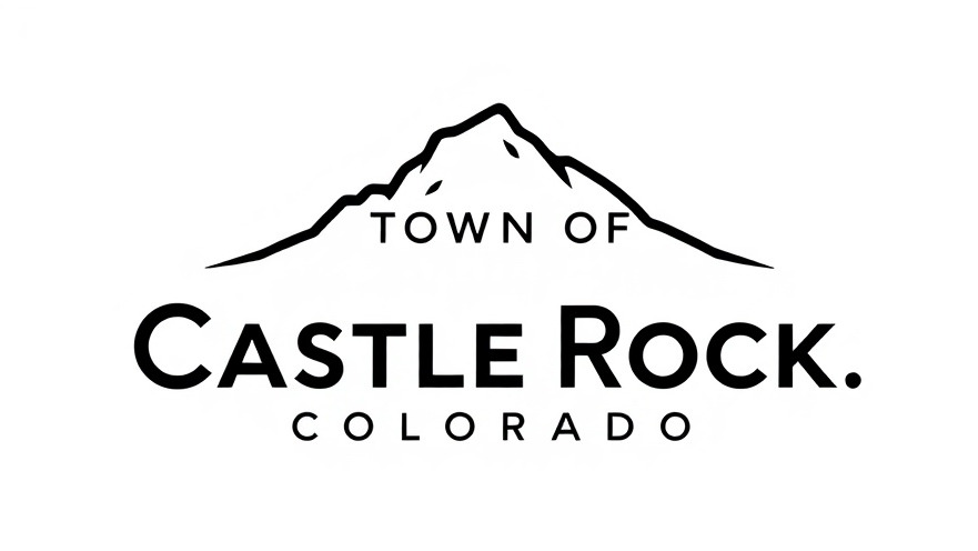 Logo of Castle Rock transportation improvements with a modern design.