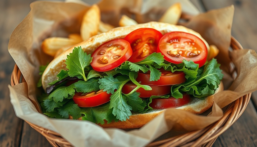 Whole Foods sandwich with chips for ageless beauty