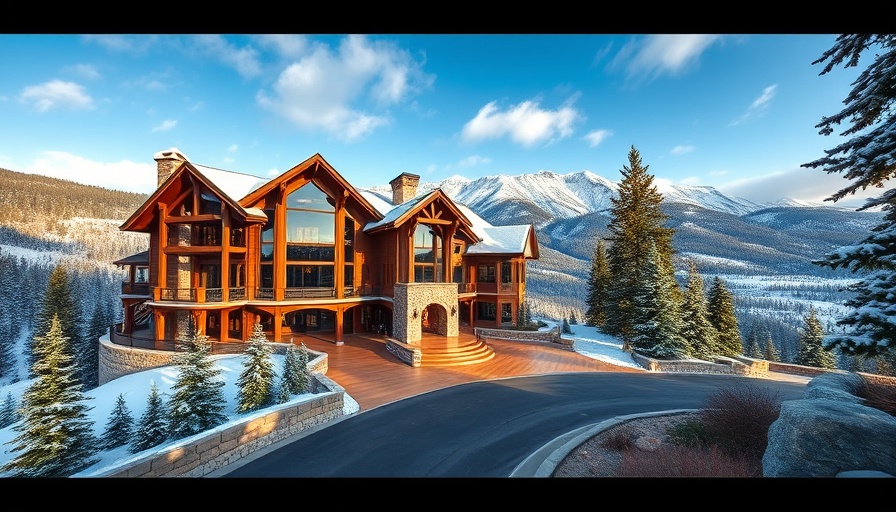 Breckenridge luxury real estate market showcasing a mountain home