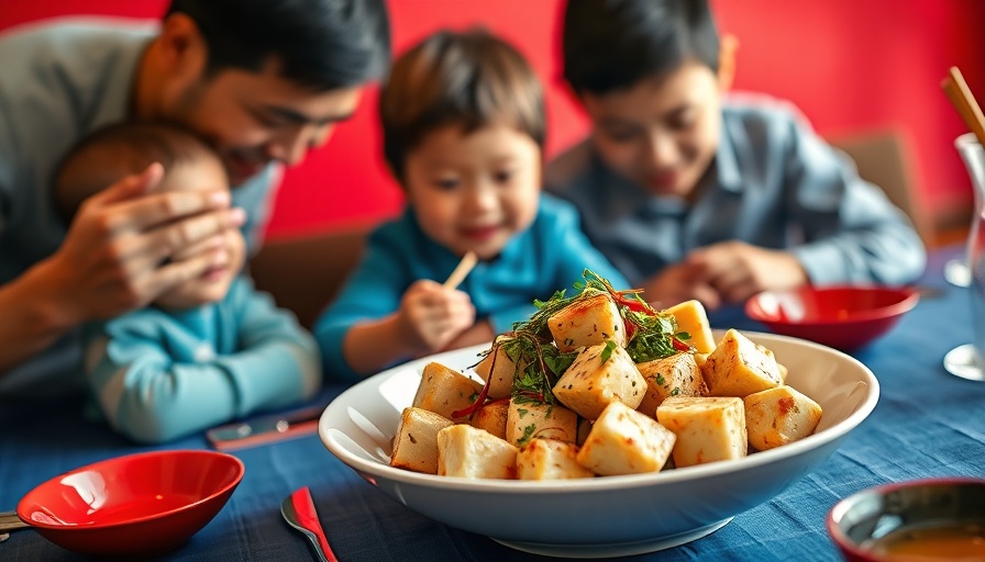 How to Get Kids to Eat Tofu and Vegetables: Tasty meal with family.
