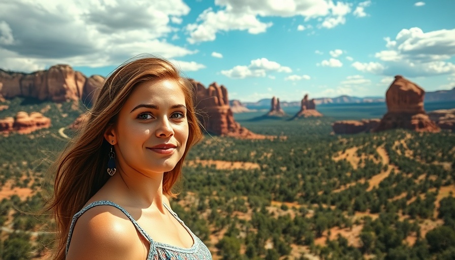 Garden of the Gods family outing scenic view of red rock formations.
