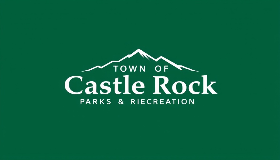 Castle Rock Parks & Recreation logo on green background.