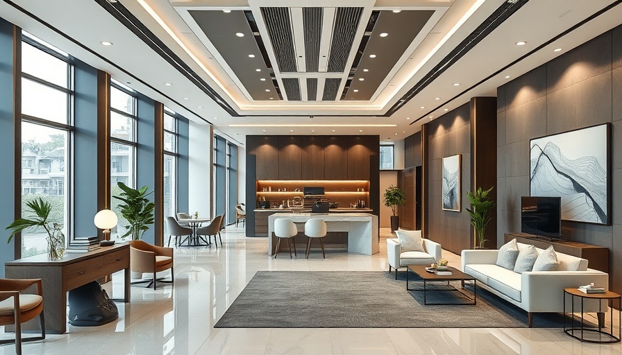 Barry Patterson Real Estate modern office space with luxurious decor.