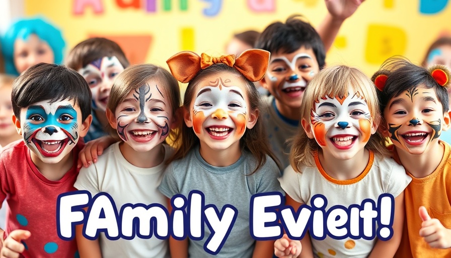 CO4Kids Resource Fair flyer for Denver Zoo event with children in animal face paint.