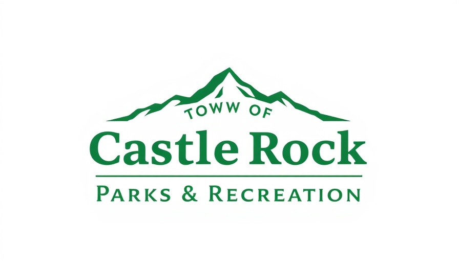 Castle Rock Parks and Recreation logo on green.