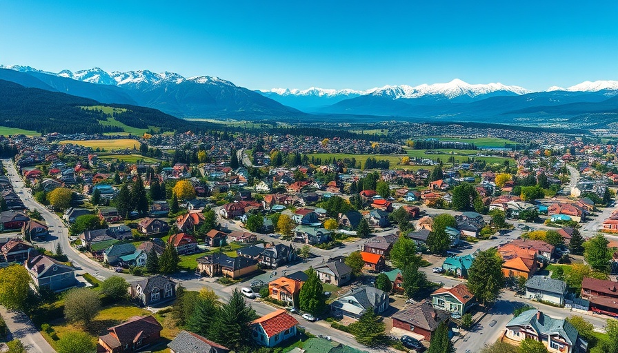 Scenic view of Routt County real estate with mountains.