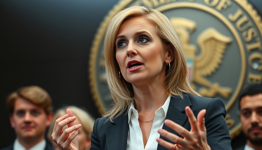 Blonde woman at podium speaking; prevent Colorado division discussion.