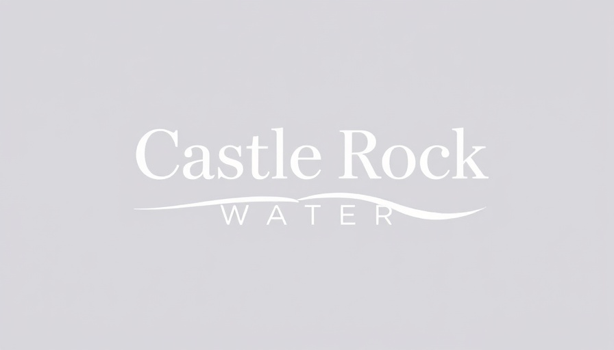 Castle Rock Water logo for Sewer Rehabilitation Project Castle Rock