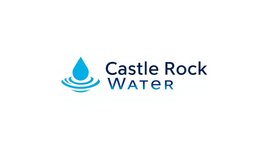 Castle Rock Water logo for water resource management.