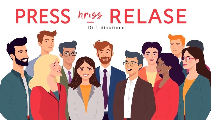 EIN Presswire's press release distribution services webpage with animated group illustration.